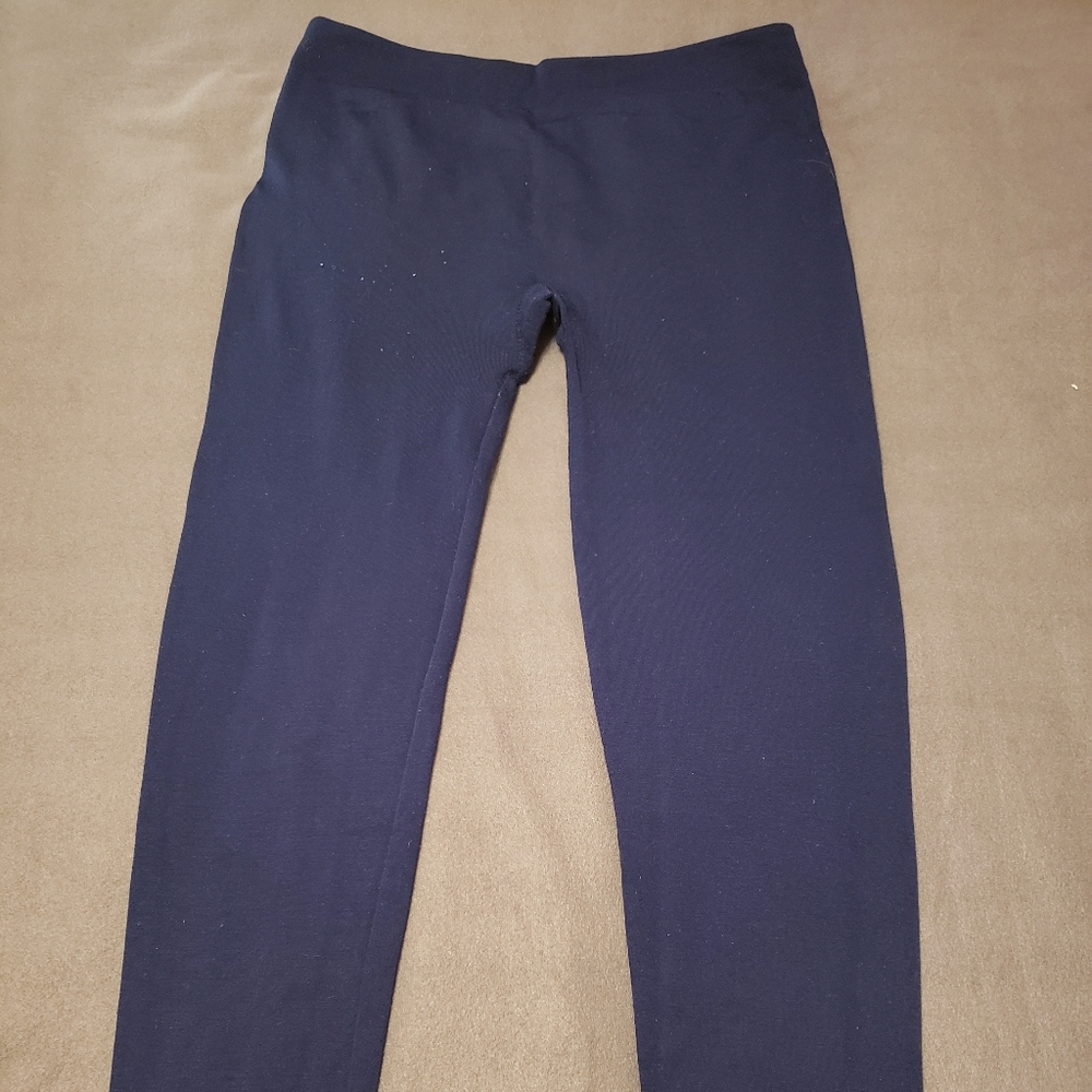 Navy blue leggings